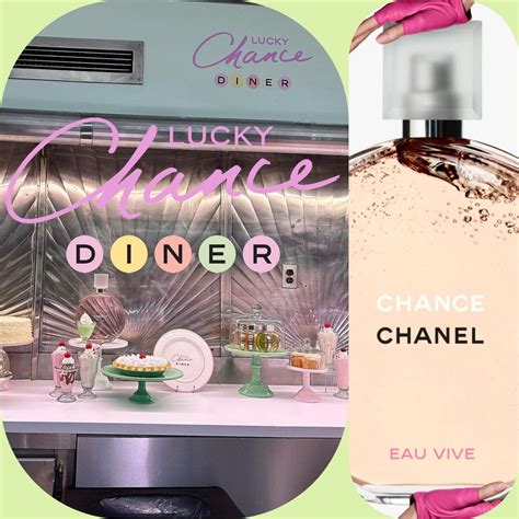 chanel celebrates chance fragrance with lucky chance diner|lucky chance brooklyn.